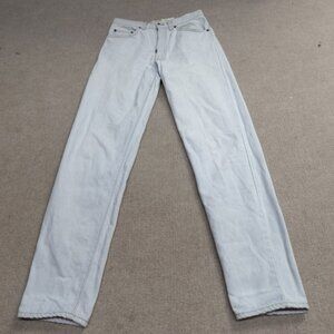 Vintage ACA Jeans 30 x 32 Blue Stonewash Cotton Straight Made in Japan